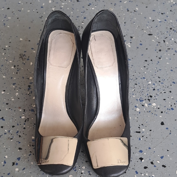 Dior Black and Cream Women's Shoes - Picture 1 of 8